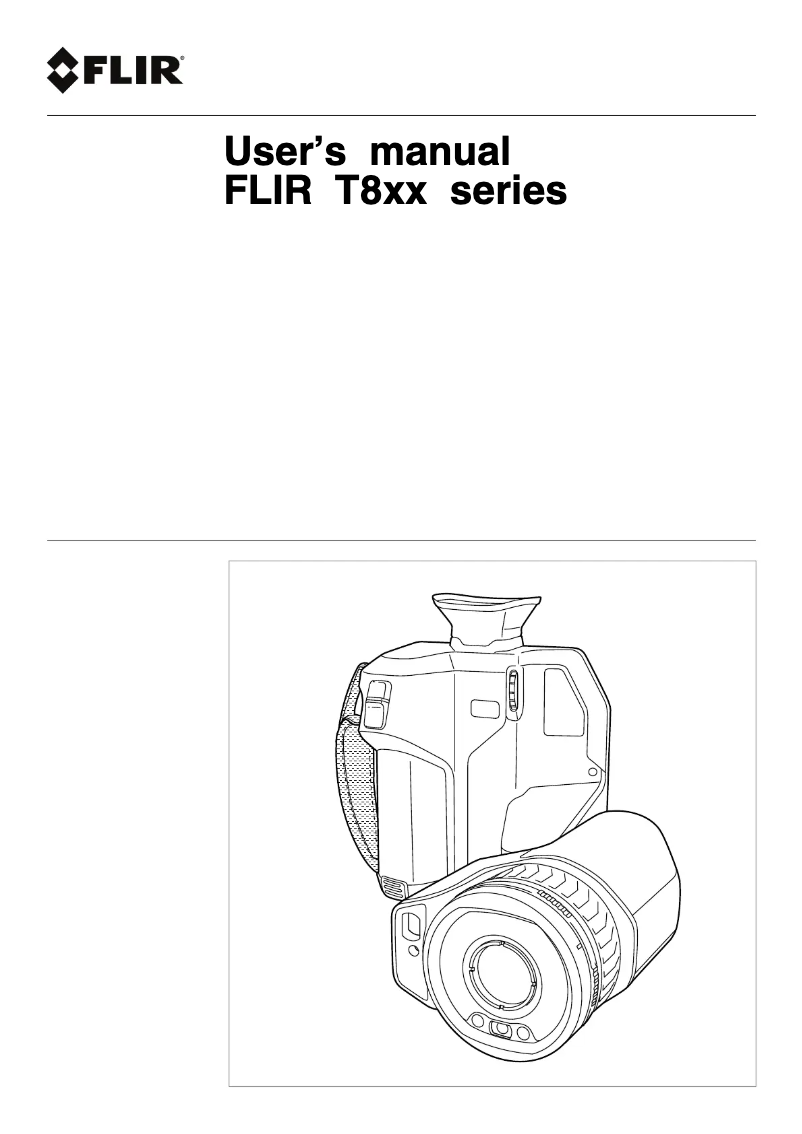 Page 1 de la notice Manuel utilisateur FLIR T840