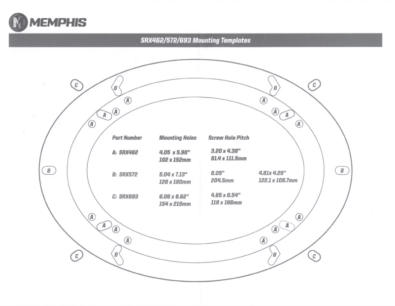 Página 1 del manual Manual de usuario Memphis Audio SRX462
