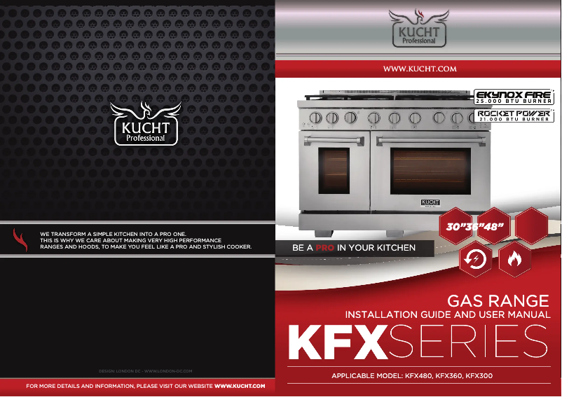 Page n°1 - Manuel utilisateur Kucht KFX300