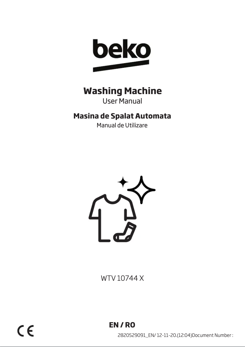 Image de la première page du manuel de l'appareil WTV 10744 X