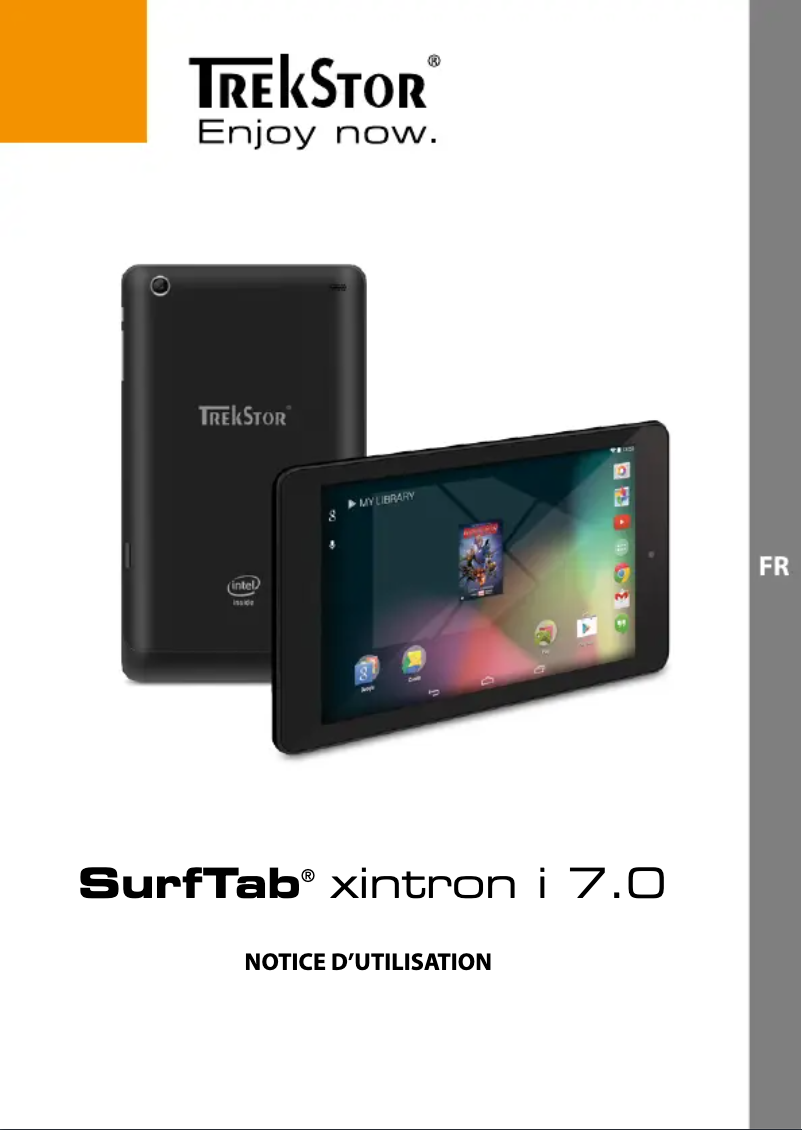 Page n°1 - Manuel utilisateur TrekStor SurfTab xintron i 7.0