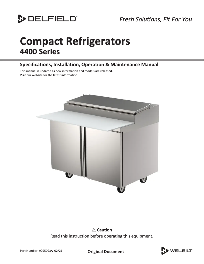 Image de la première page du manuel de l'appareil NLFACP-8