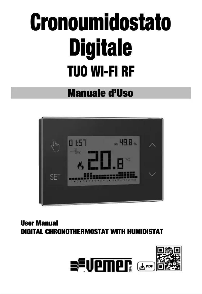 Page n°1 - Manuel utilisateur Vemer Tuo Wi-Fi RF