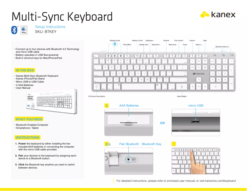 Image de la première page du manuel de l'appareil Multi-Sync