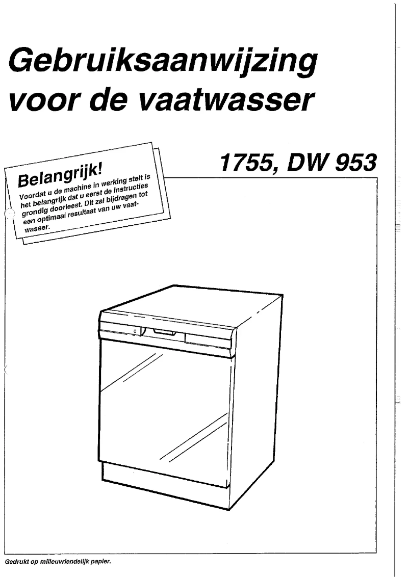 Image de la première page du manuel de l'appareil D17552