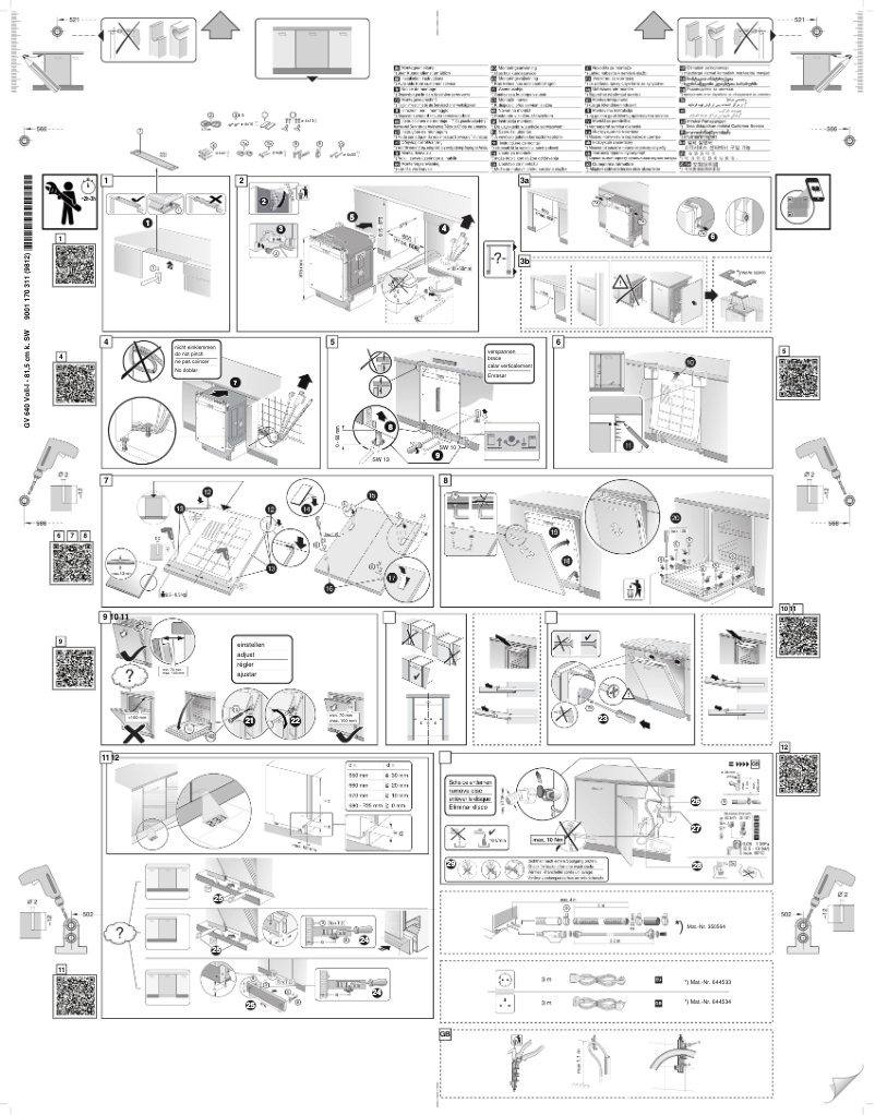 Page 1 of the manual User Manual Neff S513C60X8E