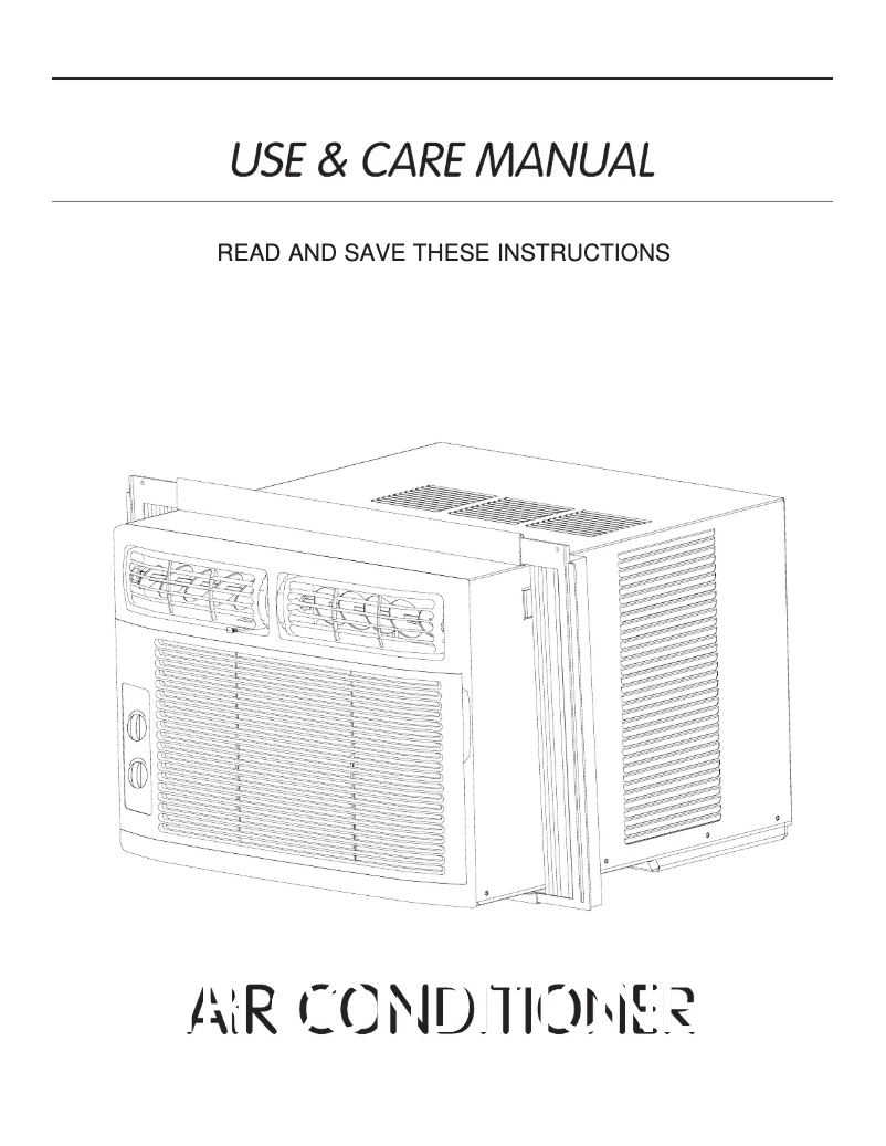 Page 1 de la notice Manuel utilisateur Frigidaire FAA052N7A