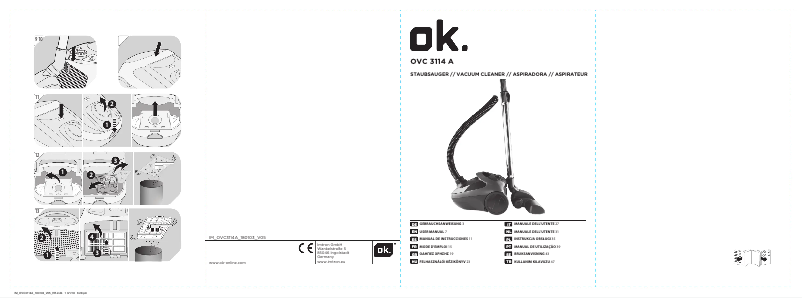 Page 1 de la notice Manuel utilisateur OK OVC 3114 A