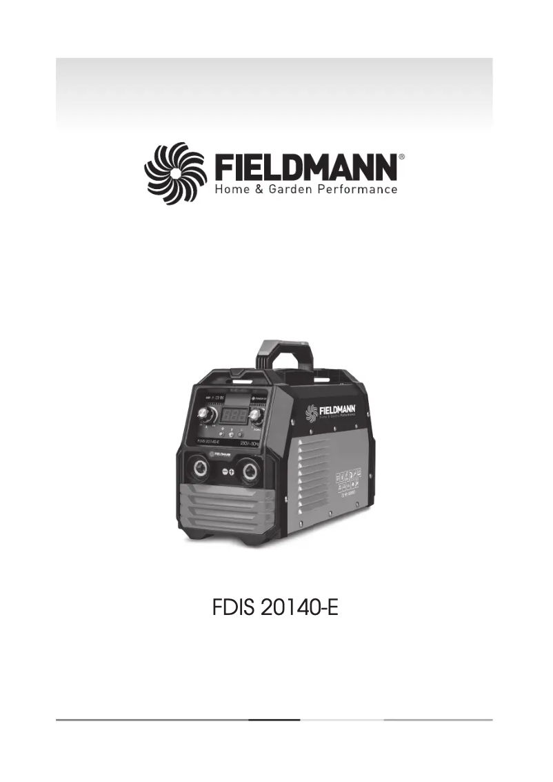 Page 1 de la notice Manuel utilisateur Fieldmann FDIS 20140-E
