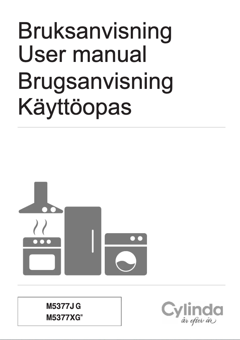 Page 1 de la notice Manuel utilisateur Cylinda K3155HE