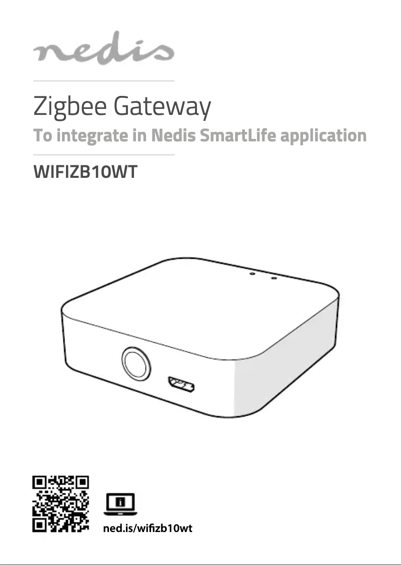 Page 1 de la notice Manuel utilisateur Nedis WIFIZB10WT