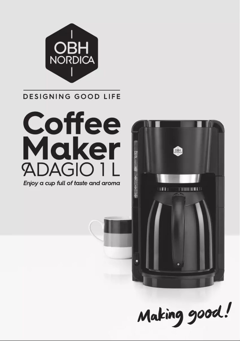 Página 1 del manual Manual de usuario OBH Nordica Adagio