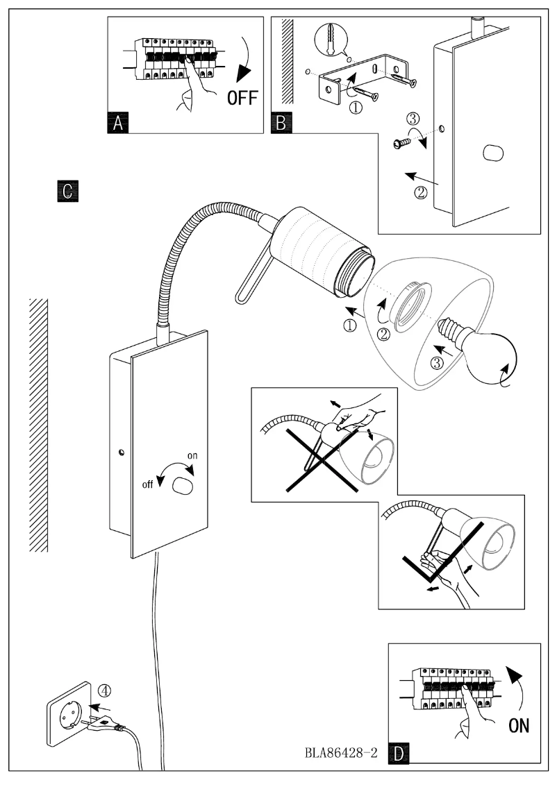 Page n°1 - Manuel utilisateur Eglo Prince 1