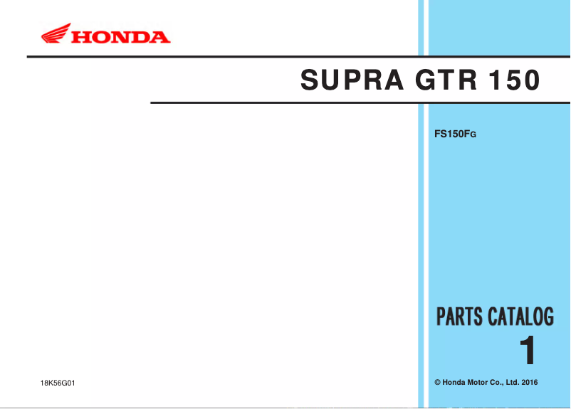 Imagen de la primera página del manual del dispositivo Supra GTR150 (2016)