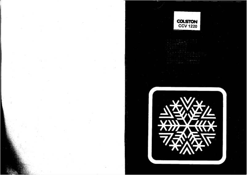 Image de la première page du manuel de l'appareil CCV 1220