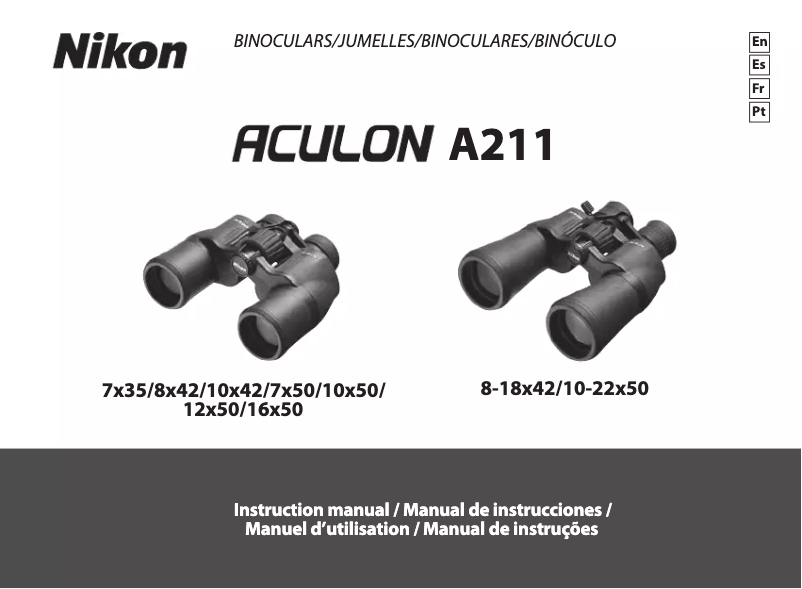 Image de la première page du manuel de l'appareil Aculon A211