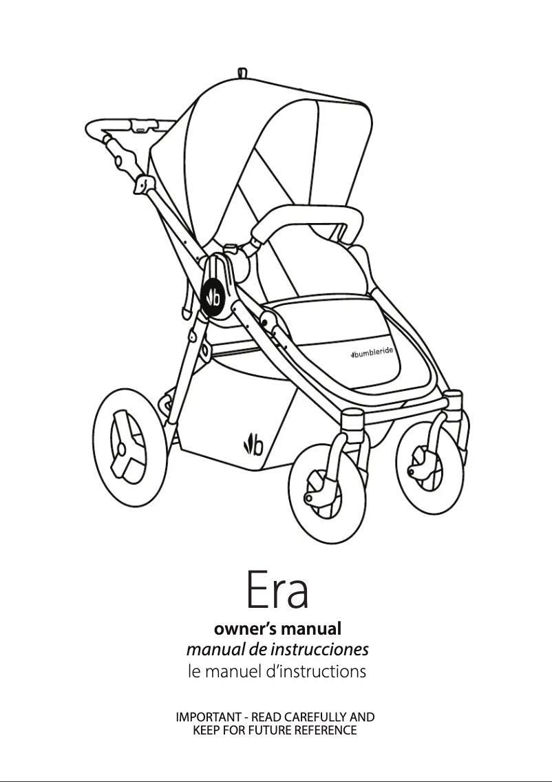 Page n°1 - Manuel utilisateur Bumbleride Era (2022)