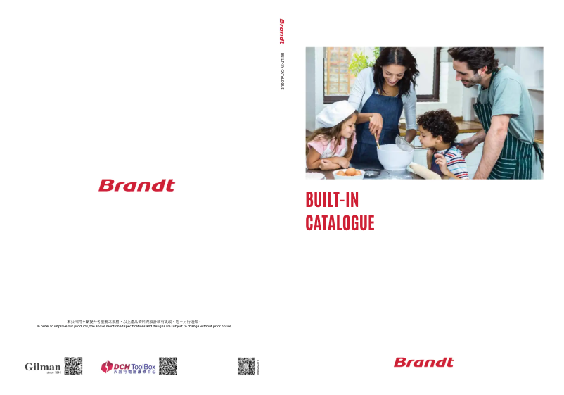 Page n°1 - Catalogue Brandt BOH7532LX
