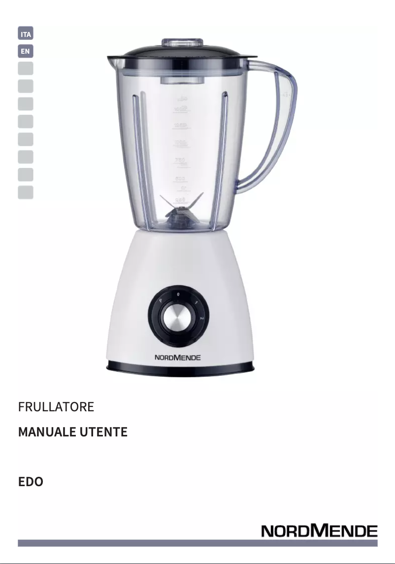 Page 1 de la notice Manuel utilisateur Nordmende EDO