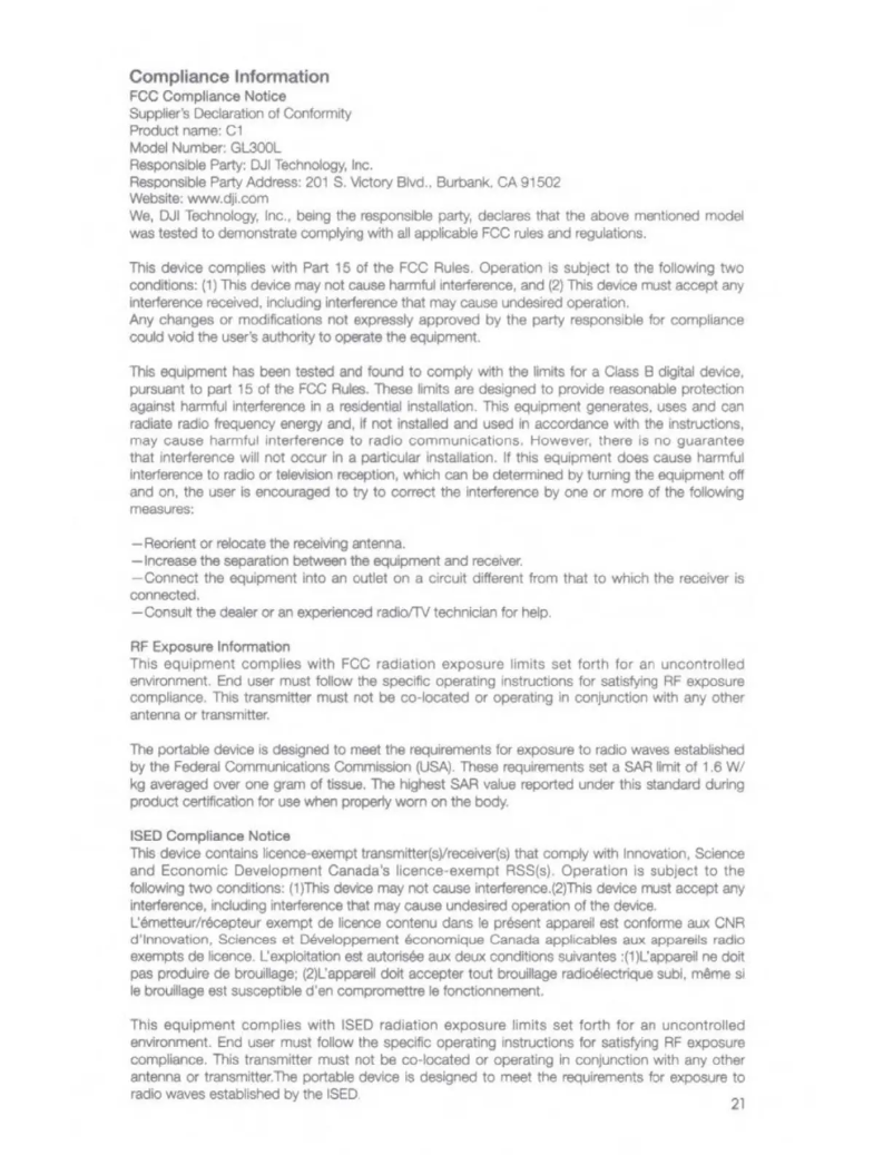 Page 1 de la notice Manuel utilisateur DJI Phantom 4 RTK SDK Remote Controller