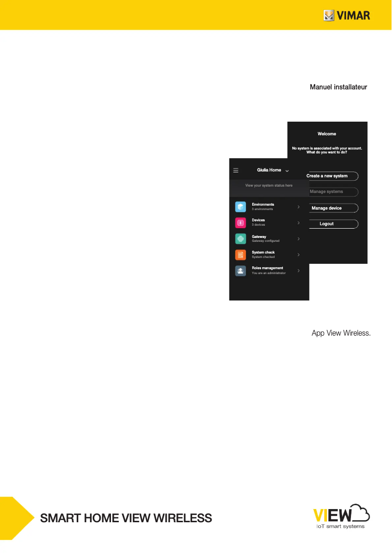 Page n°1 - Guide d'installation Vimar 09473.CM