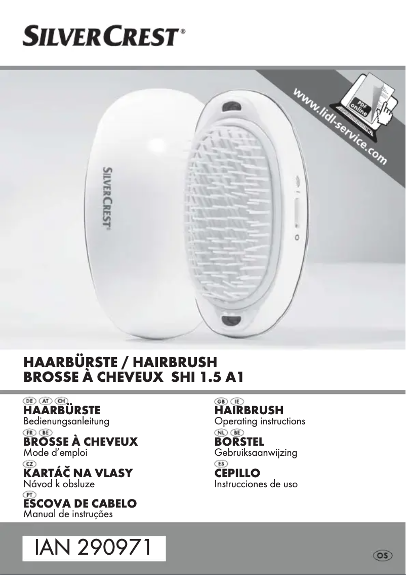 Page n°1 - Manuel utilisateur SilverCrest SHI 1.5 A1