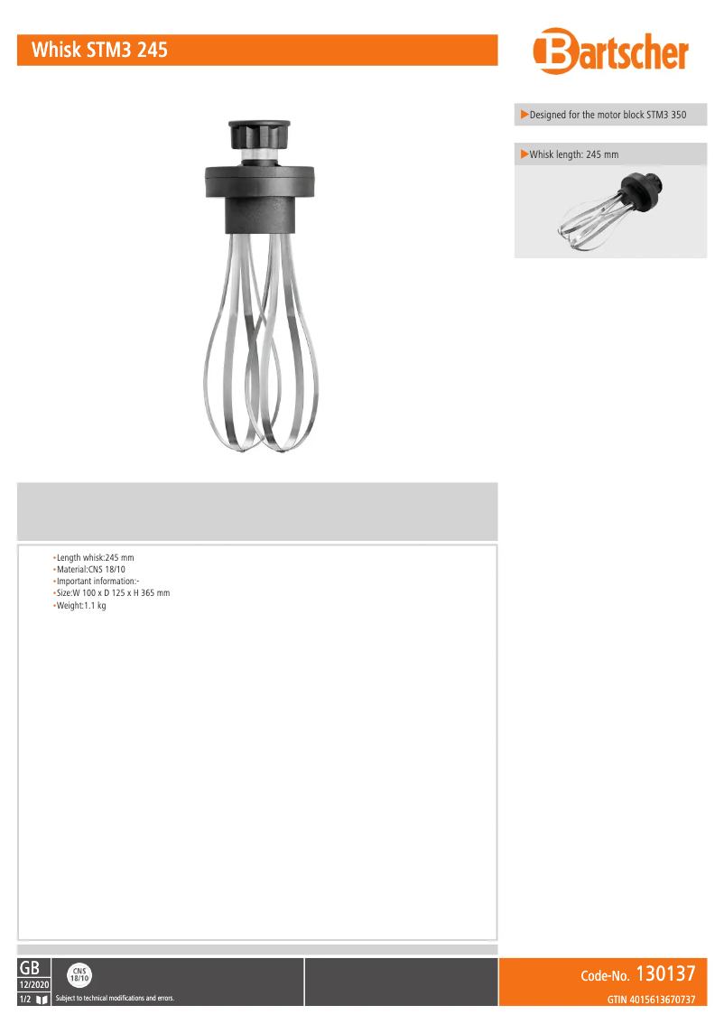 Image de la première page du manuel de l'appareil STM3 245