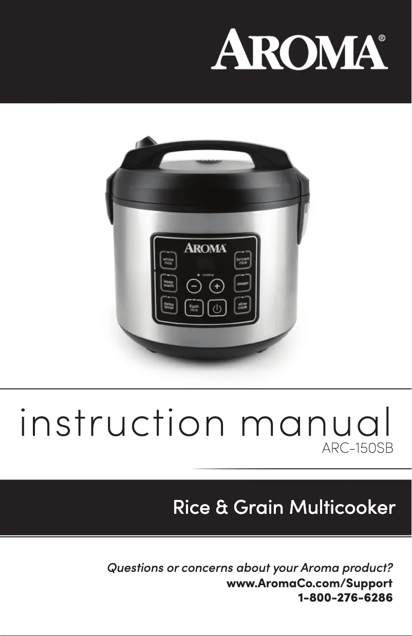 Image de la première page du manuel de l'appareil ARC-150SB