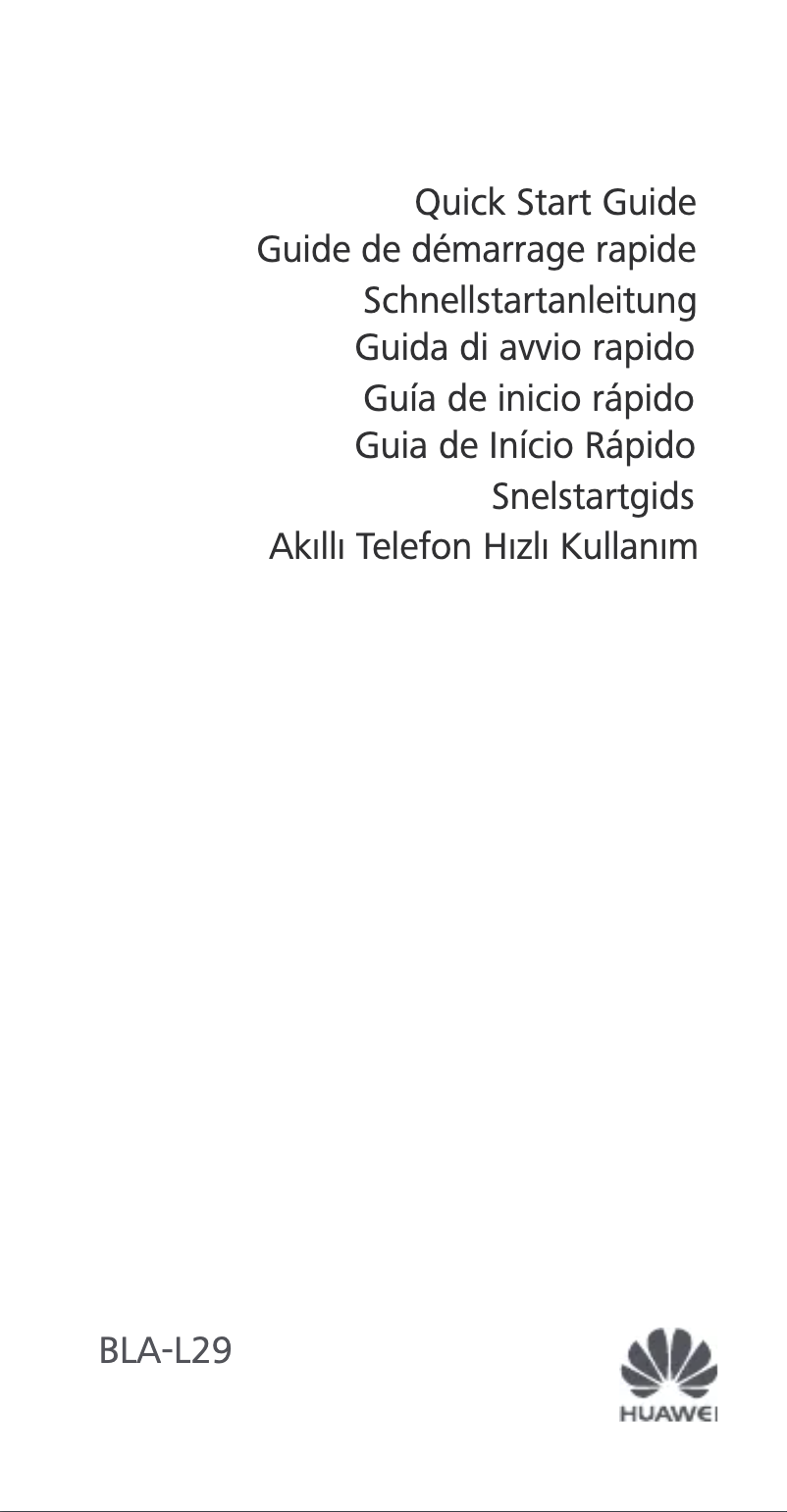 Página 1 del manual Manual de usuario Huawei Mate 10 Porsche Design