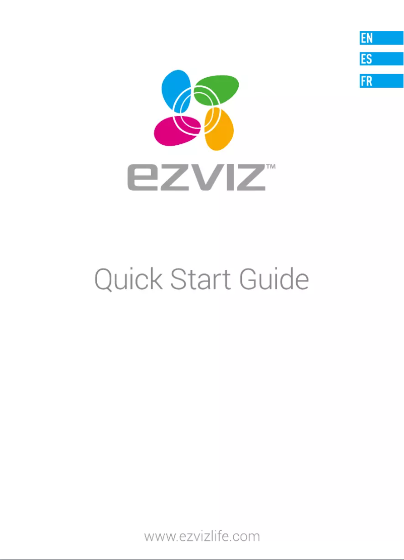 Página 1 del manual Manual de usuario EZVIZ X5S-8W