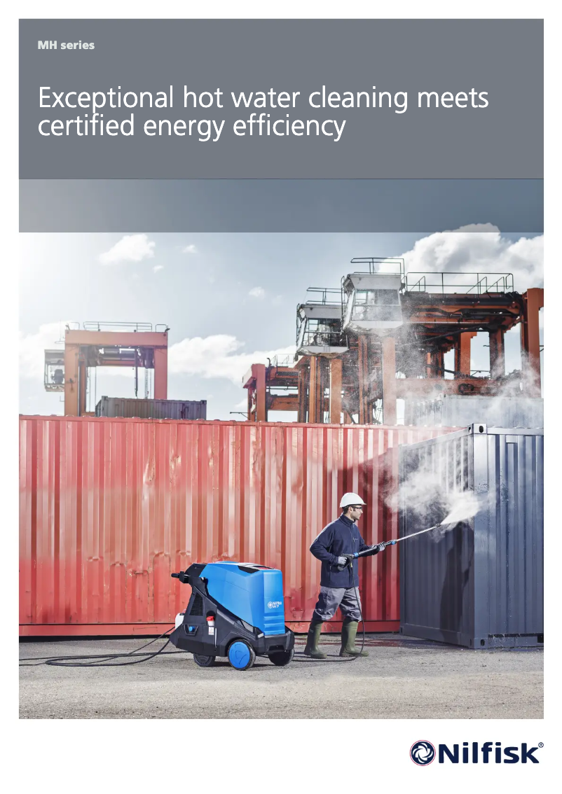 Página 1 del manual Folleto Nilfisk MH 5M