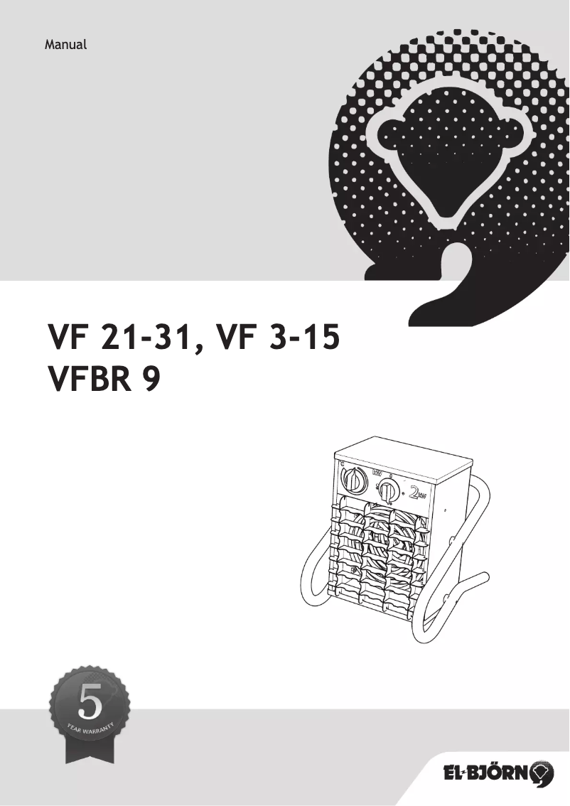 Page n°1 - Manuel utilisateur El-Björn VF 6T