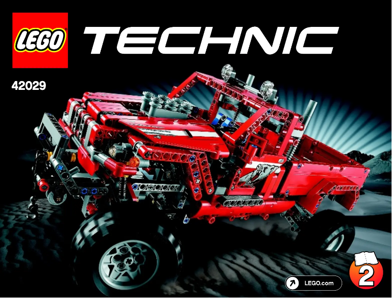 Page n°1 - Manuel utilisateur Lego Technic 42029
