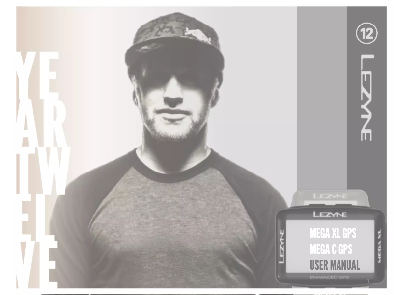 Página 1 del manual Manual de usuario Lezyne Mega C GPS