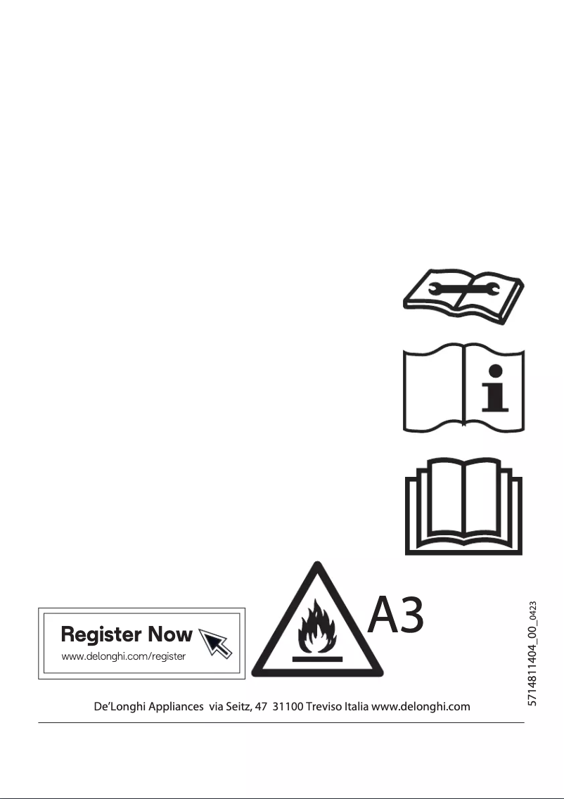 Page 1 de la notice Manuel utilisateur DeLonghi Tasciugo AriaDry Multi DEX210SF