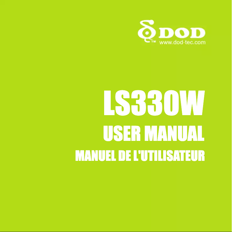 Página 1 del manual Manual de usuario DOD LS330W