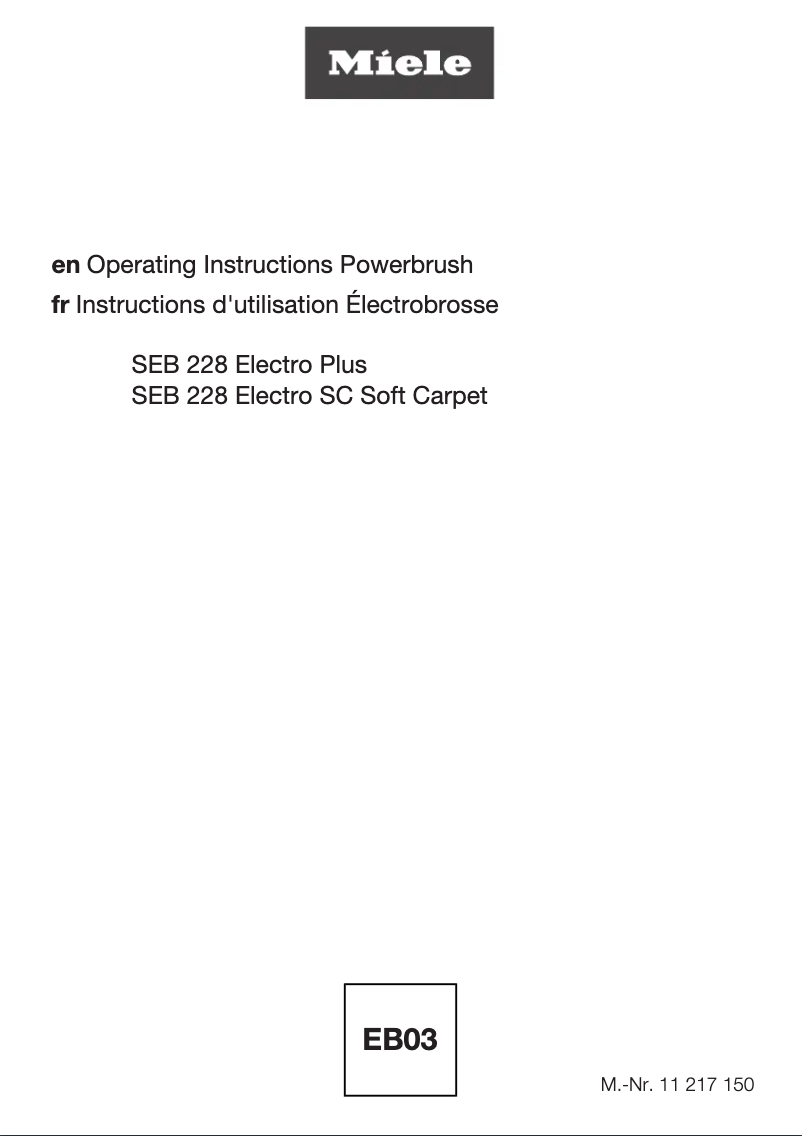 Página 1 del manual Manual de usuario Miele Complete C3 Kona