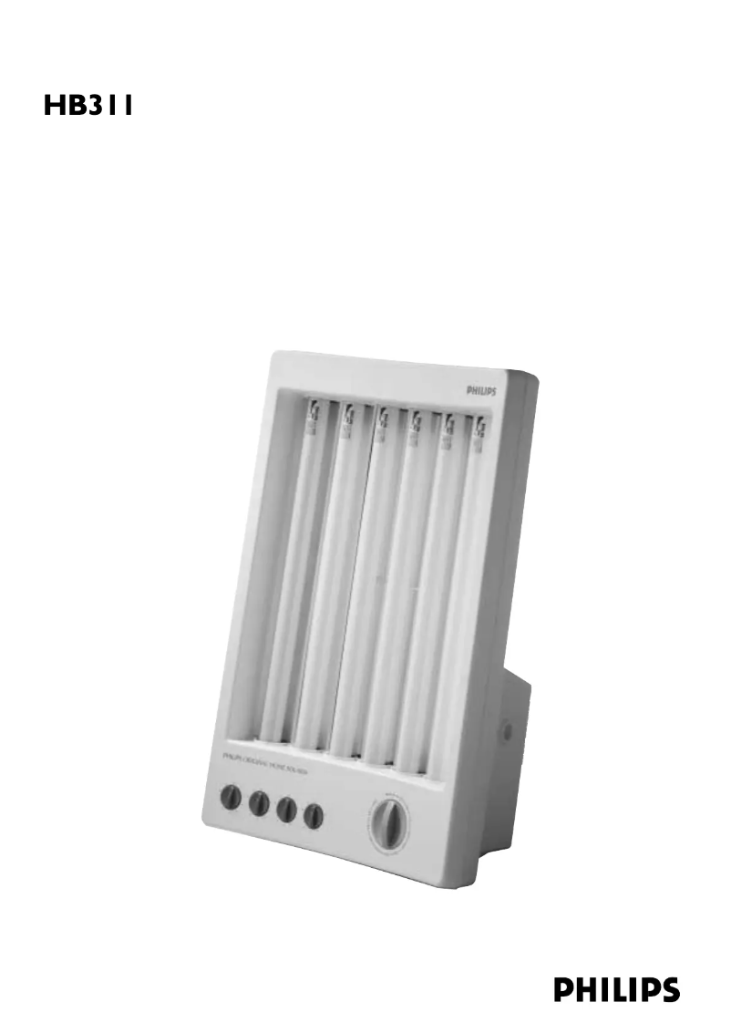 Page 1 de la notice Manuel utilisateur Philips HB311