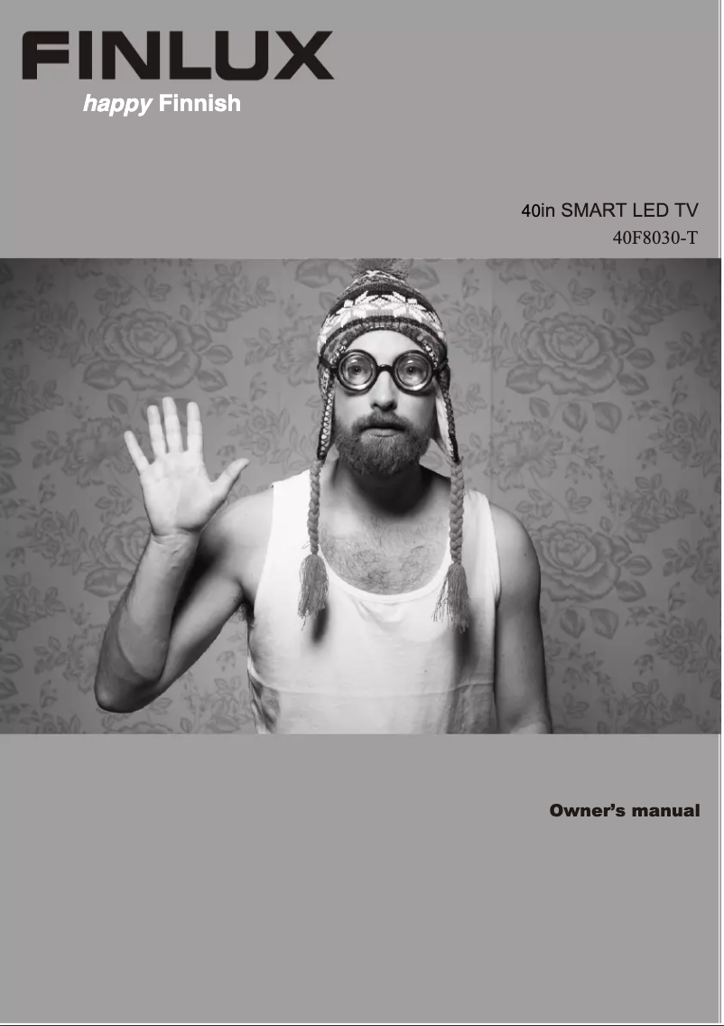 Page 1 de la notice Manuel utilisateur Finlux 40F8030-T