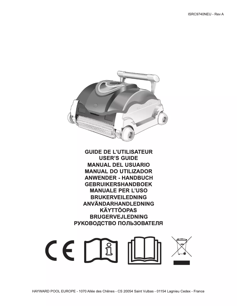 Page 1 de la notice Manuel utilisateur Hayward SharkVac