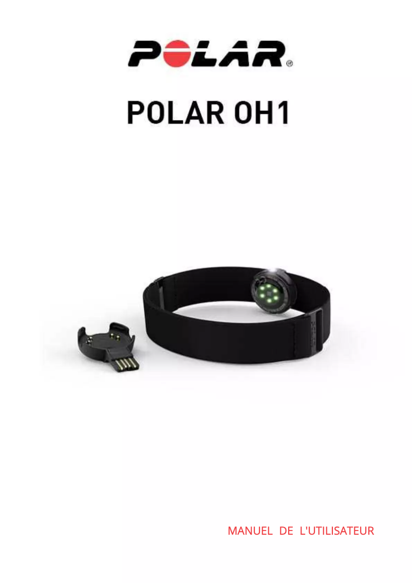 Page n°1 - Manuel utilisateur Polar OH1