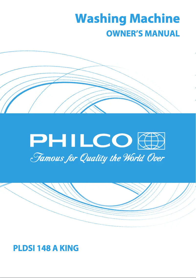 Page 1 de la notice Manuel utilisateur Philco PLDSI 148 A King