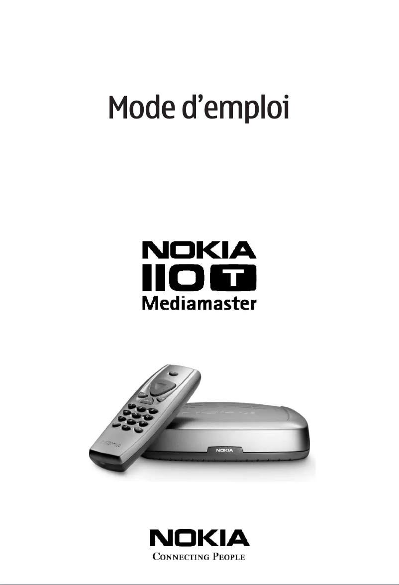 Página 1 del manual Manual de usuario Nokia 110T