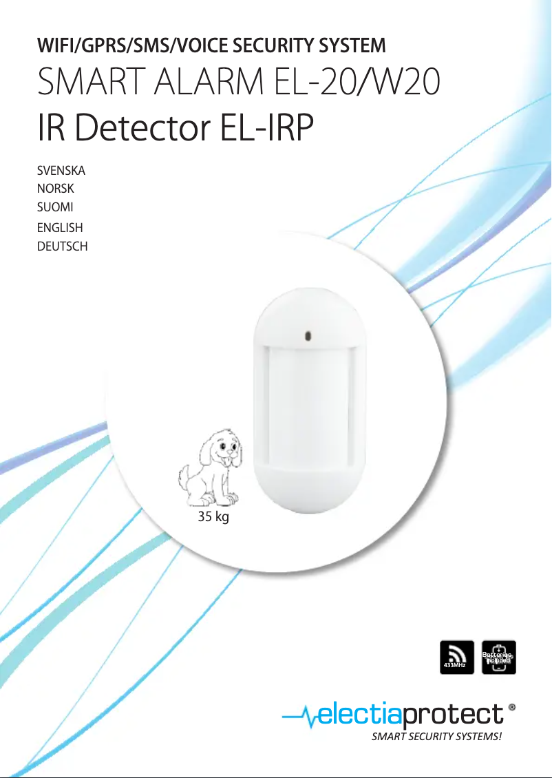 Page 1 de la notice Manuel utilisateur Electia EL-IRP