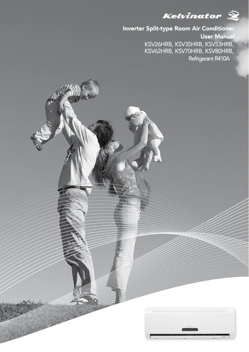 Image de la première page du manuel de l'appareil KSV35HRB