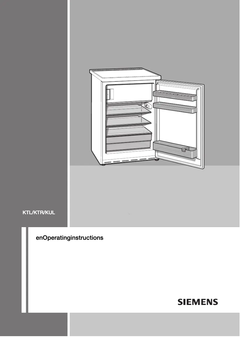 Image de la première page du manuel de l'appareil KT14RV21FF