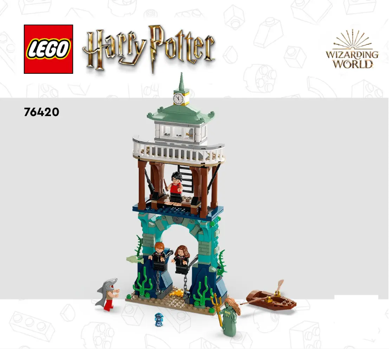Página 1 del manual Instrucciones visuales Lego Harry Potter 76420