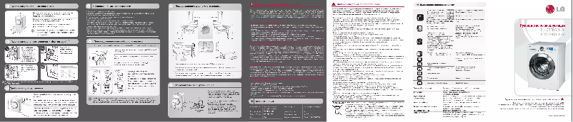 Page 1 de la notice Manuel utilisateur LG F1402FDS