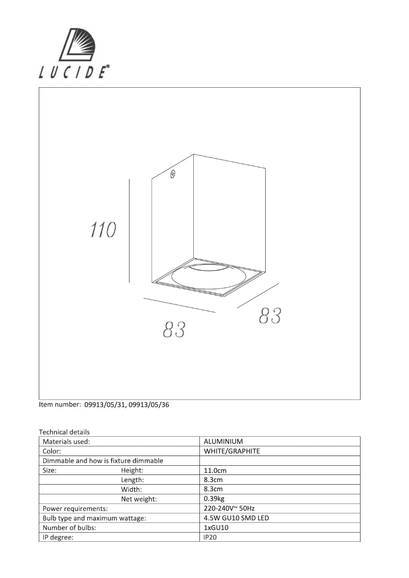 Image de la première page du manuel de l'appareil Bentoo 09913/05/36