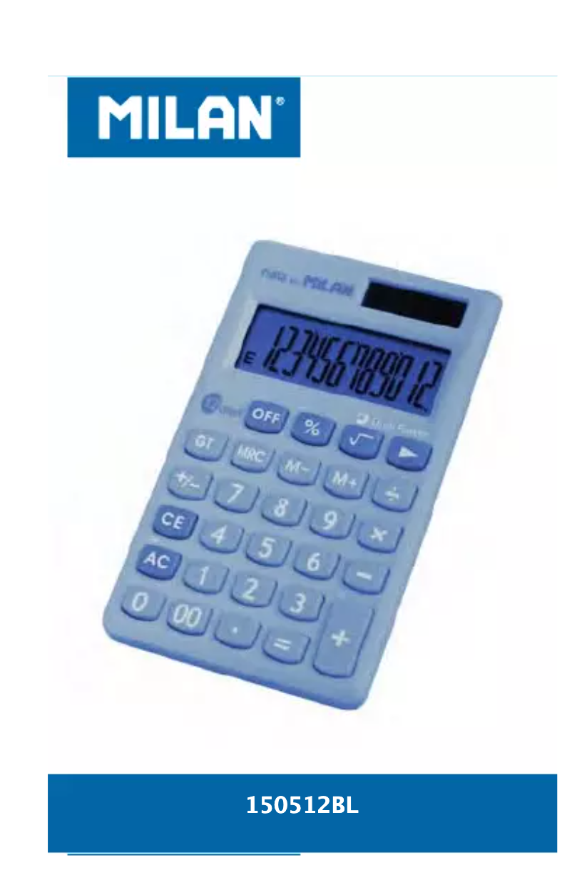 Image de la première page du manuel de l'appareil 150512BL